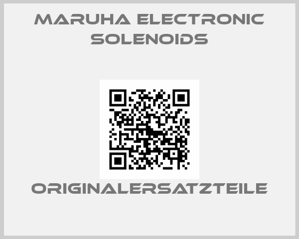 Maruha Electronic Solenoids