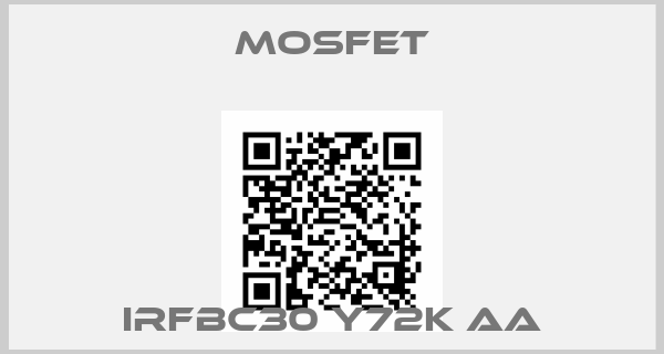 Mosfet-IRFBC30 Y72K AA